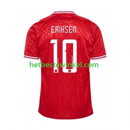 Denemarken Eriksen 10 Voetbalshirts Thuis EK 2024
